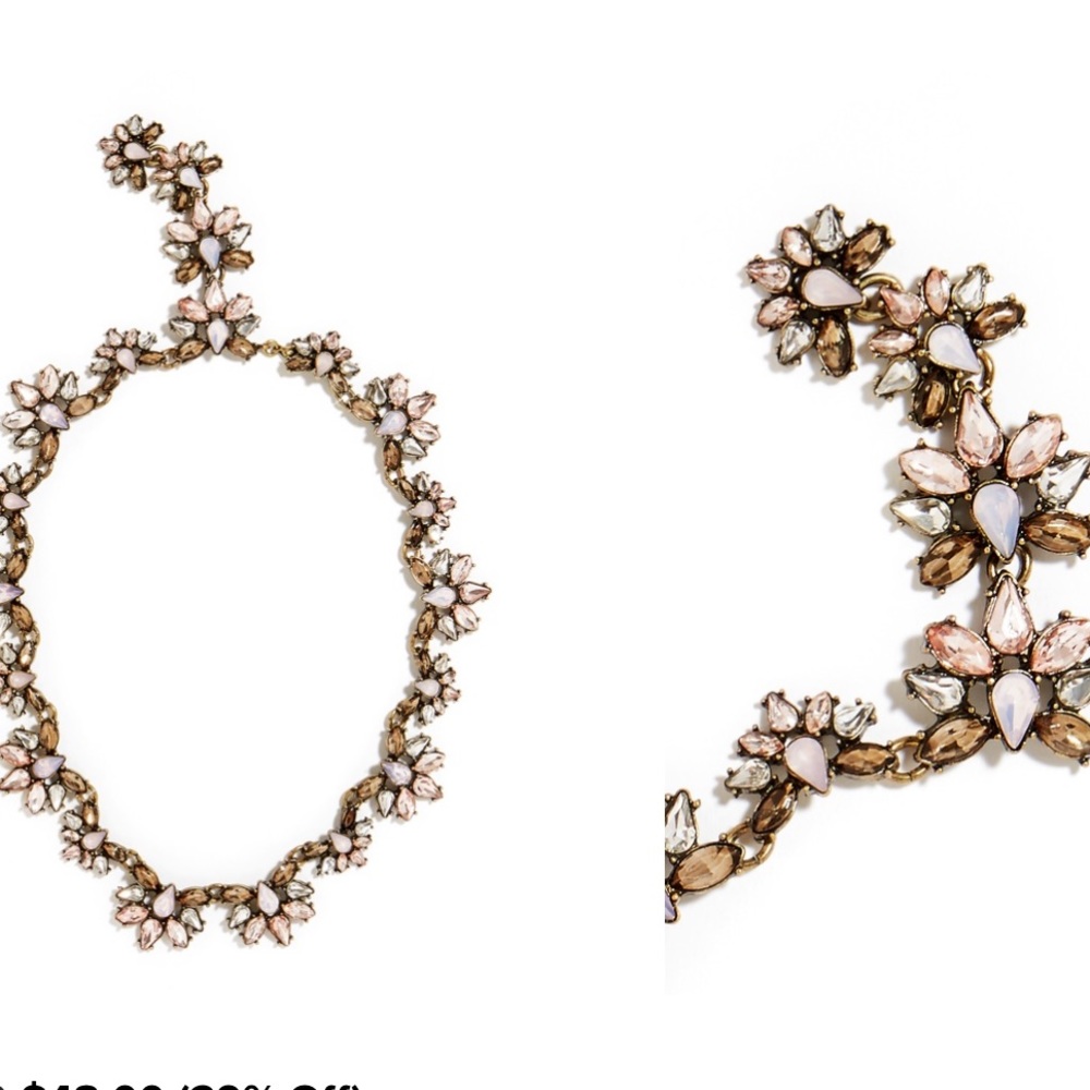 BaubleBar crystal necklace